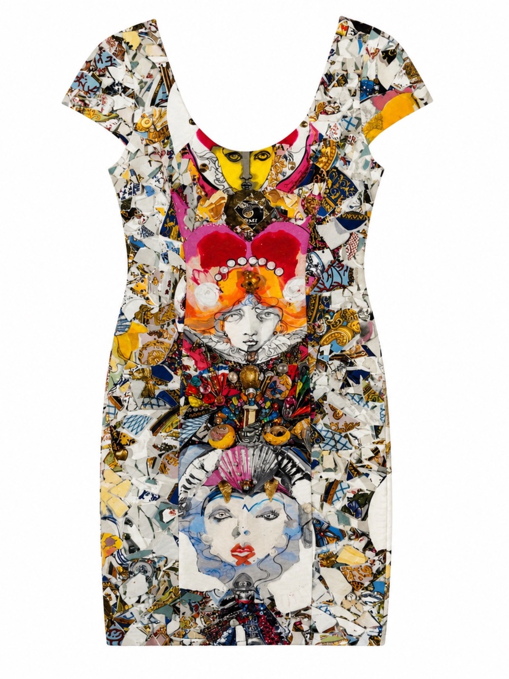 🔥RARE VINTAGE VERSACE + JULIE VERHOEVEN MINI DRESS🔥